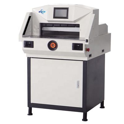 качество  4908B Guillotine Cutter 490mm Paper Cutting Machine With Touch Screen 490*490mm (19.3"*19.3") завод