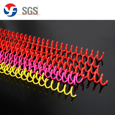 Book Binding Coil Book Comb Ring Spiral Wire Plastic Binding Material
