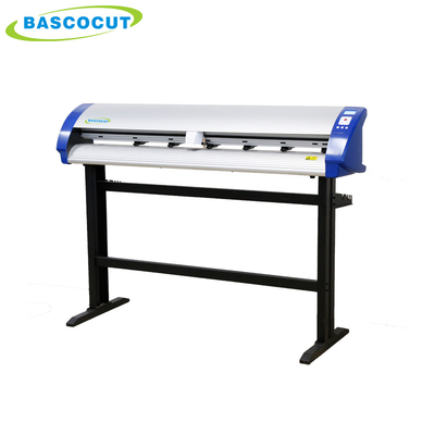 Vinyl Sticker Bascocut Vinyl Cutter Machine / 3M Reflective Film Cutting Plotter With U Plate